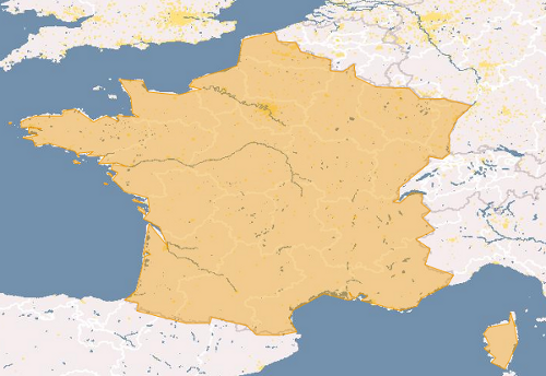 Spatialite - France