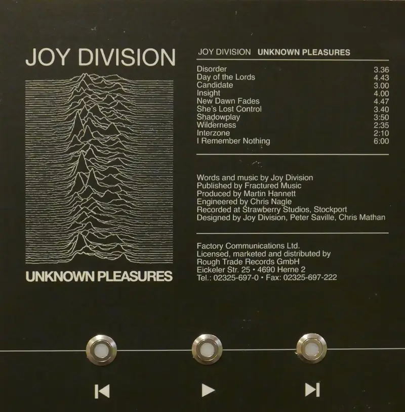 Joy Division cover