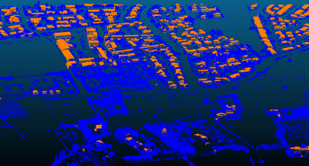 LiDAR - sursol classifié