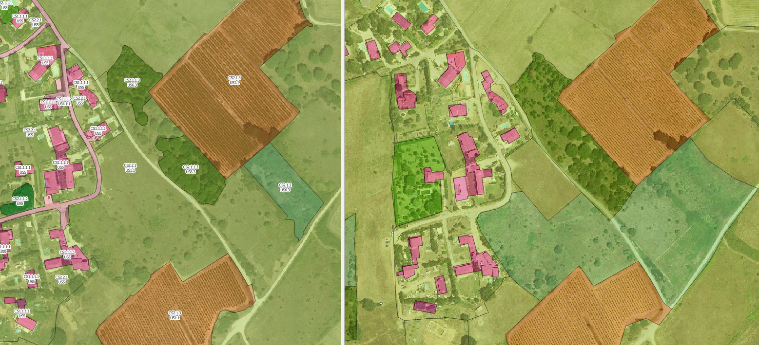 Comparaison 2021/2015 : exemple 1