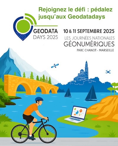 Affiche GDD à vélo