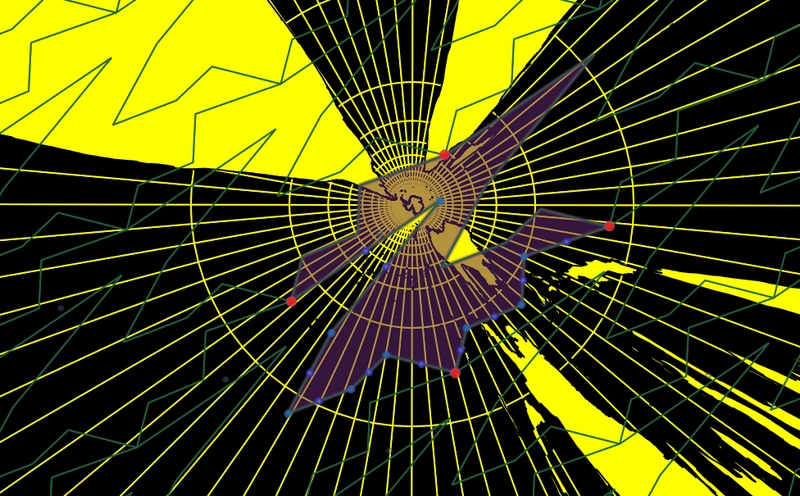 Dessin d'un pavage dans QGIS avec le plugin Cornelis