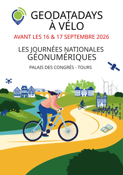 Affiche GDD à vélo - Juliette Enfer