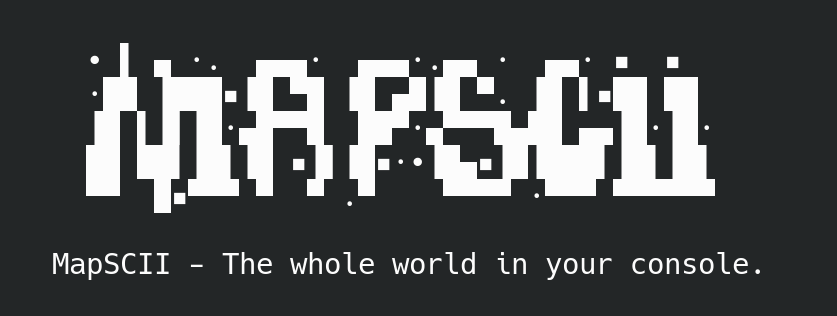 Illustration - OpenStreetMap dans le terminal, en braille et en ASCII