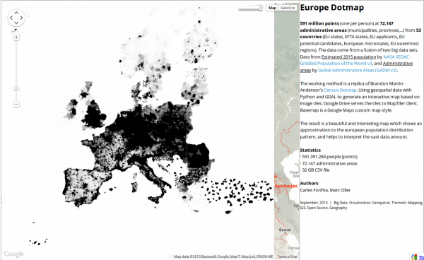 Europe Dotmap