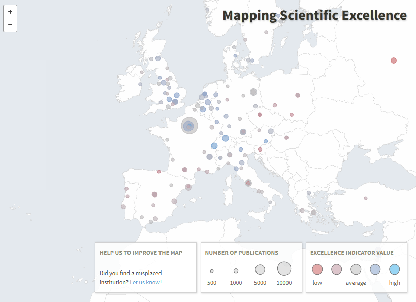 Mapping Scientific Excellence