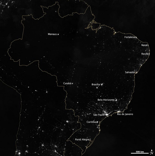 Brésil de nuit