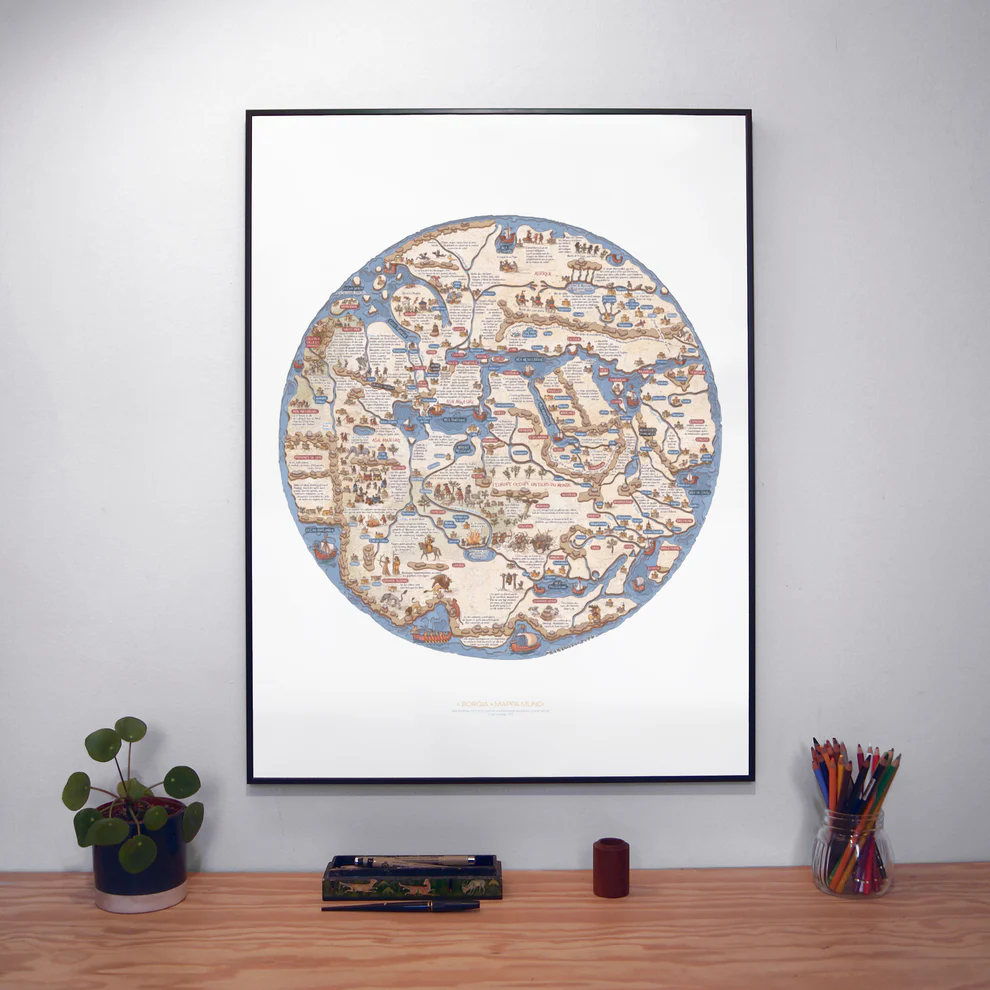 Borgia Mappa Mundi - Jean Leveugle