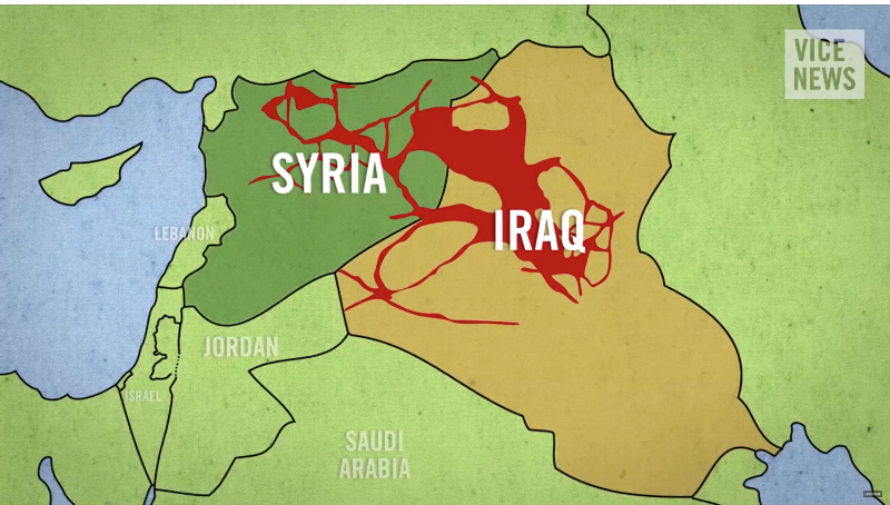 Cartographie de Daesh