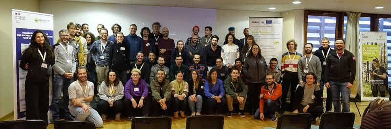 Participants du hackathon Outdoor Data Lab