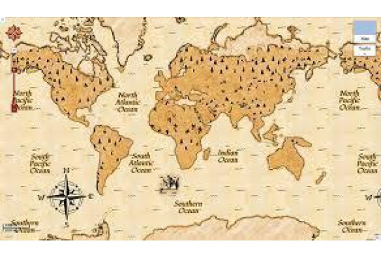 Une carte mondiale des vins