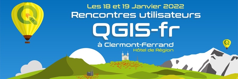 Rencontres des Utilisateurs Francophones de QGIS - édition 2022