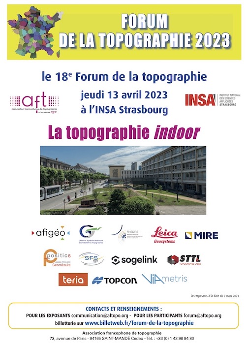 Forum de la topographie 2023