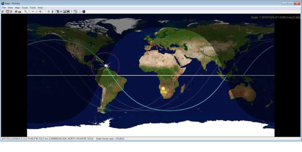 Logiciel ISS - Trajectoire orbitale Thomas Pesquet