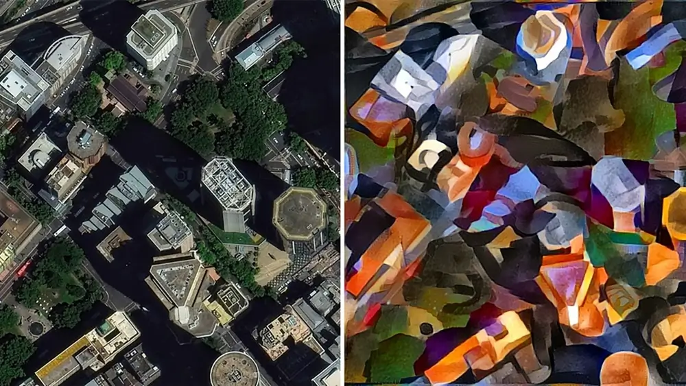 Cubist Cartography - Bill Morris and National Geographic