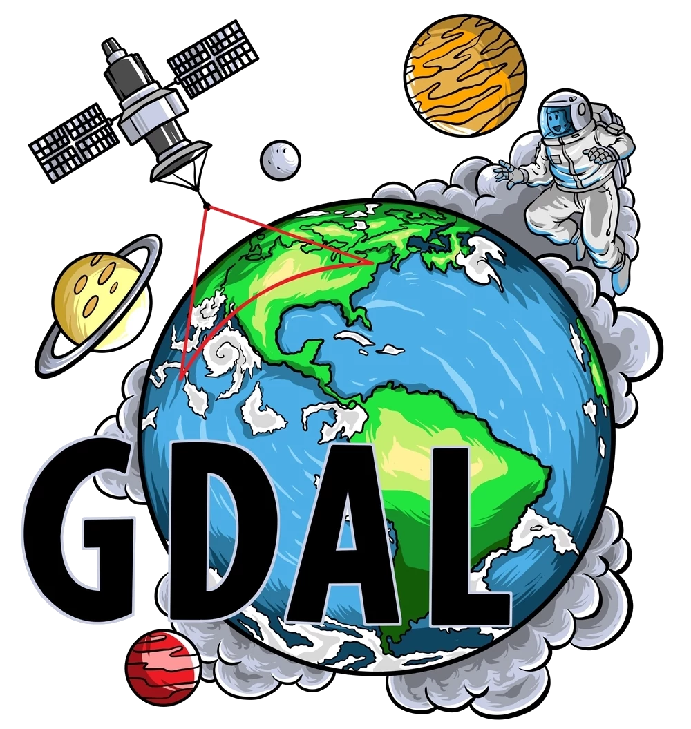 logo GDAL tshirt